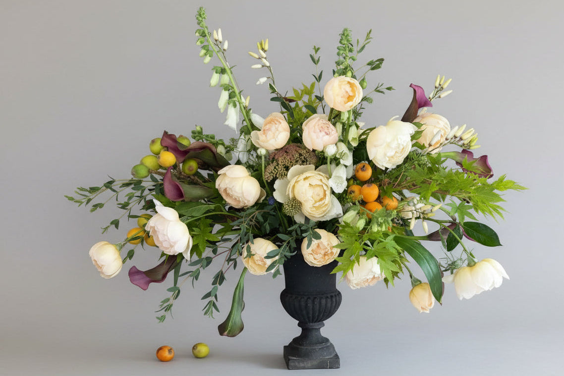 Large floral arrangement